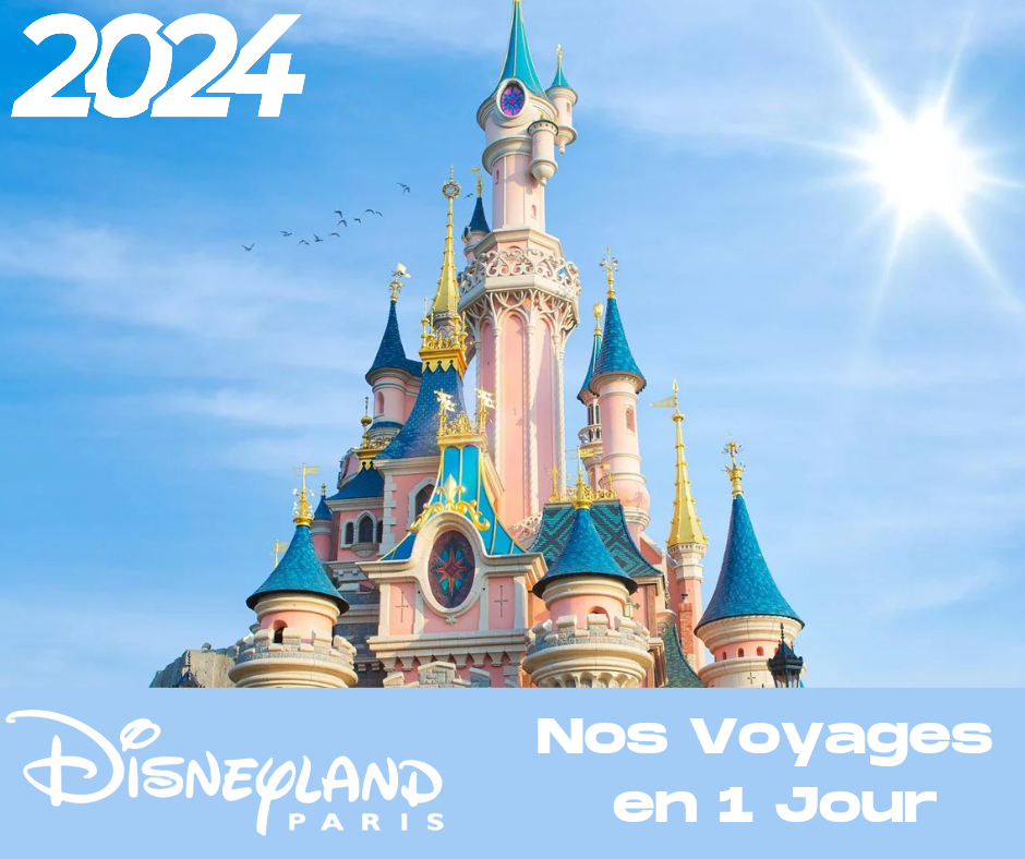 Disneyland Paris en 1 jour – 2024